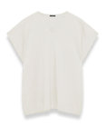 JOSEPH マーセライズコットン　Vネックトップス