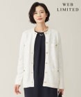 J.PRESS LADIES 【WEB限定カラーあり・洗える】TWEED ニット カーディガン