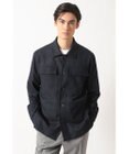 DAKS ウールデニム ユーティリティ オーバーシャツ