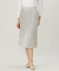 J.PRESS LADIES S 【洗える】ノルディス2wayジョーゼット プリーツ スカート