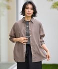 ANY シアーシャツブラウス
