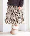 ANY KIDS レオパードスカート