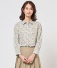 J.PRESS LADIES S 【一枚で着映え】Liberty Rachel & Michelle シャツカラー ブラウス