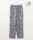 23区 【R(アール)】Ratti ペイズリープリント パンツ
