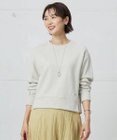 J.PRESS LADIES 【WEB限定カラーあり】ラメ裏毛 カットソー