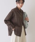 AMERICAN HOLIC シアーチェックシャツ