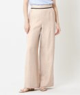 BEIGE， CHESTNUT / ワイドパンツ