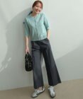 ANY SIS S ツイステッドクリアチノワイド パンツ