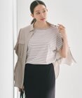 23区 L 【新色追加/洗える】レーヨンポリエステルストレッチ プルオーバー ニット