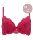 BRADELIS New York 【BRADELIS New York/ 育乳ブラ・STEP2 寄せる】ベルステップ2ブラ24A2 補正ブラ 谷間を作るブラジャー CA124309