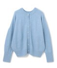 UNFILO 【新色追加/洗える】ふわふわニット パールボタンカーディガン