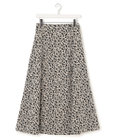 J.PRESS YORK STREET 【WOMEN】フラワープリント フレアスカート