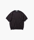 ATON COTTON WASHI KNIT | ハーフスリーブクルーネックセーター - UNISEX