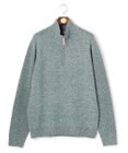 J.PRESS MEN 【KING SIZE】【Cash Lamb's Wool】ハーフジップ ニット_25年モデル