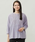 自由区 L シアージオメトリックジャカードプルオーバー ブラウス