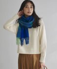 23区 L 【洗える】ウールカシミヤ パフスリーブ ニット