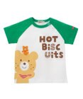 MIKI HOUSE HOT BISCUITS 【80-120cm】 キャラクター ラグラン半袖Tシャツ