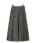 J.PRESS YORK STREET 【WOMEN】タイルプリント プリーツスカート