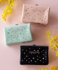 tsumori chisato CARRY キラキラ石 がま口 2つ折り財布
