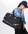 LeSportsac DELUXE LG WEEKENDER/ロゴジャカードブラック