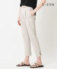 BEIGE， 【L-size】AUDREY / タックパンツ