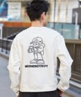 WEGO 【ユニセックス着用ITEM】THEBOYエルボーパッチクルーネックPO