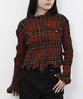 crêprie tsumori chisato creperie FRONT ZIP JACKET -TARTAN CHECK クレプリ タータンチェック フロントジップジャケット