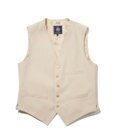 J.PRESS MEN 【J.PRESS ORIGINALS】Cotton Polyester Drill Over Odd Vest / Japan Made