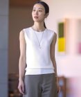J.PRESS LADIES 【洗える】ニット タンクトップ