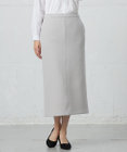 J.PRESS LADIES S 【洗える】ダンボールジャージー ナロー スカート