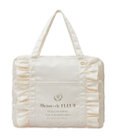 Maison de FLEUR EC限定サテンフリルキャリーオンバッグ