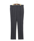 J.PRESS MEN 【KING SIZE】トリートメントウール ストレッチサキソニーチェック スラックス