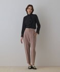 GRACE CONTINENTAL ハイウエストテーパードパンツ