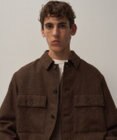 ATON ALPACA HOUND TOOTH | CPOジャケット - UNISEX