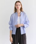 BEIGE， HALITE / リネンシアー オーバーサイズシャツ