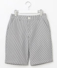 23区GOLF 【WOMEN】ストライプ柄 ショートパンツ