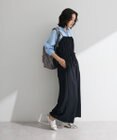 Green Parks 胸元バルーンワイドシルエットサロペット