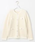 ANY SIS 【洗える】ブークレニット カーディガン