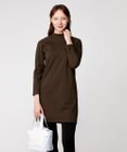 23区GOLF 一枚でスタイリングが完結！【WOMEN】【WEB限定】モックネック ワンピース 体型カバー