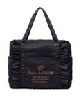 Maison de FLEUR EC限定サテンフリルキャリーオンバッグ