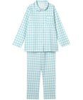 Wing パジャマ 長袖 長ズボン 綿混(本体) あったか レディース EP6017 ウイング／ワコール