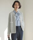 J.PRESS LADIES L NEW TWEED ニット ジャケット