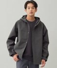 UNFILO MENS 防風撥水 フードブルゾン