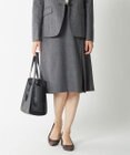 J.PRESS LADIES 【セットアップ対応】ウールストレッチツイード スカート