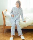 Wing パジャマ 長袖 長ズボン 綿混(本体) あったか レディース EP6010 ウイング／ワコール