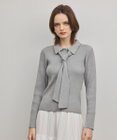 GRACE CONTINENTAL リブシャツニットトップ