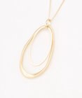 ANY ２連ドロップフープネックレス