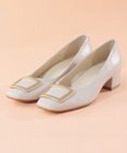 REGAL FOOT COMMUNITY 【リーガルレディース】F89Q バックル付きスクエアパンプス パンプス