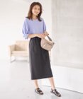 ANY L 【セットアップ可能/UVケア/接触冷感/ストレッチ】イージーケアタイトスカート