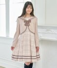 ANY KIDS ジャケット付き チェック ワンピース
